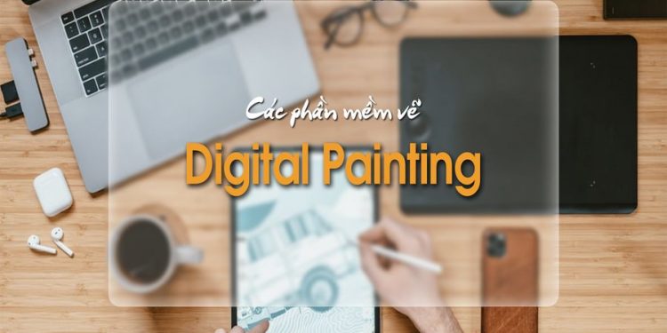 phần mềm vẽ digital painting
