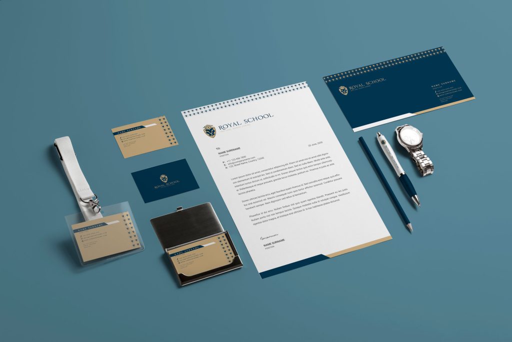 ROYAL SCHOOL BRAND IDENTITY DESIGN PROJECT